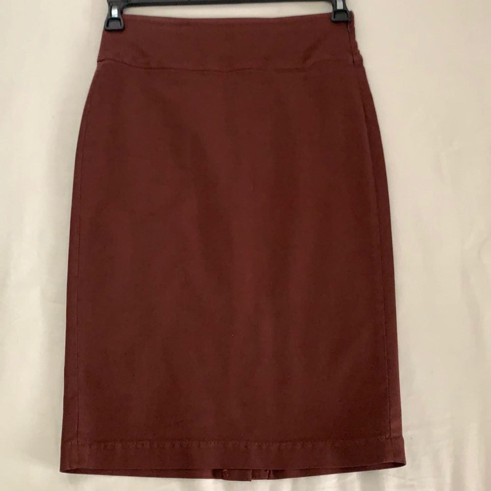 Citizens of Humanity pencil skirt burgundy sz 27
